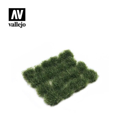 Насичена зелена трава для діорами (12мм) (Wild Tuft – Strong Green) Vallejo SC427 детальное изображение Наборы деталировки Диорамы