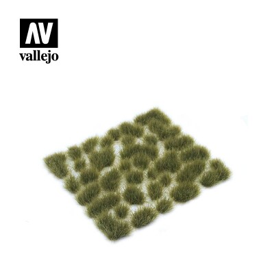 Суха зелена трава для діорами (6мм) (Wild Tuft – Dry Green) Vallejo SC415 детальное изображение Наборы деталировки Диорамы