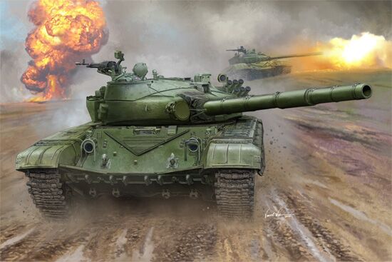 Збірна модель 1/16 Танк T-72B MBT Trumpeter 00924 детальное изображение Бронетехника 1/16 Бронетехника