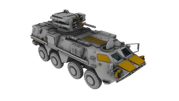 Сборная модель 1/72 Украинский бронетранспортёр БТР-4Е «Буцефал» (модифицированный корпус) IBG Model детальное изображение Бронетехника 1/72 Бронетехника