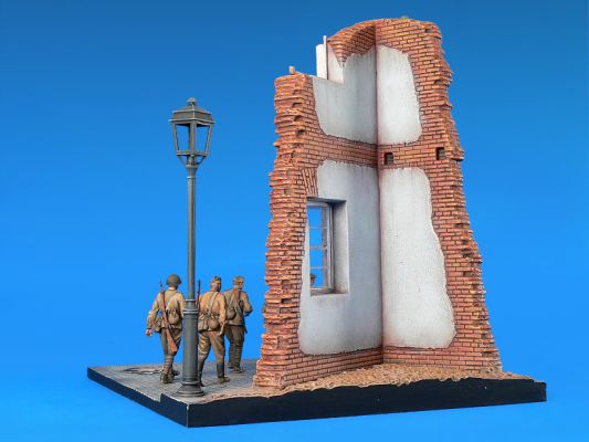 Infantry in the city детальное изображение Строения 1/35 Диорамы