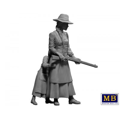 Marshal Tom Tucker, Molly and Rebecca Henson детальное изображение Фигуры 1/35 Фигуры