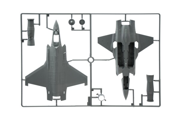 Сборная модель 1/72 самолет LOCKHEED MARTIN F-35 A (Beast Mode) Италери 1464 детальное изображение Самолеты 1/72 Самолеты