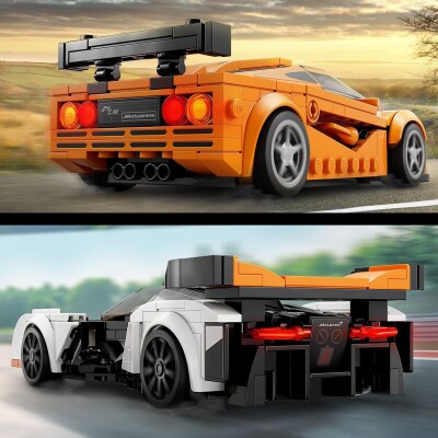 LEGO Speed Champions Aston McLaren Solus GT та McLaren F1 LM 76918 детальное изображение Speed Champions Lego
