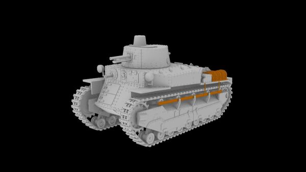 Сборная модель японского среднего танка TYPE 89 КОУ (бензиновый, ранний) детальное изображение Бронетехника 1/72 Бронетехника