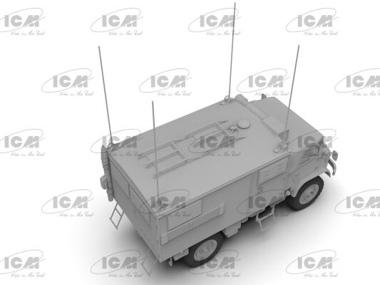 Збірна модель Unimog S 404 детальное изображение Автомобили 1/35 Автомобили