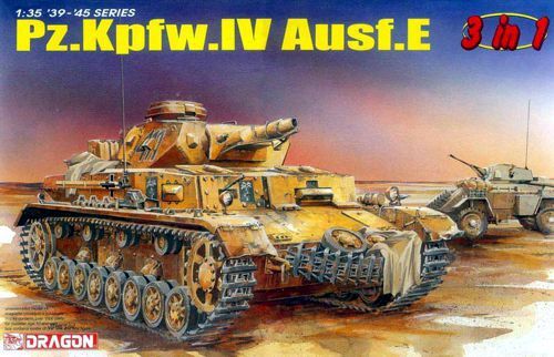 Pz.Kpfw.IV Ausf.E (3 in 1) детальное изображение Бронетехника 1/35 Бронетехника