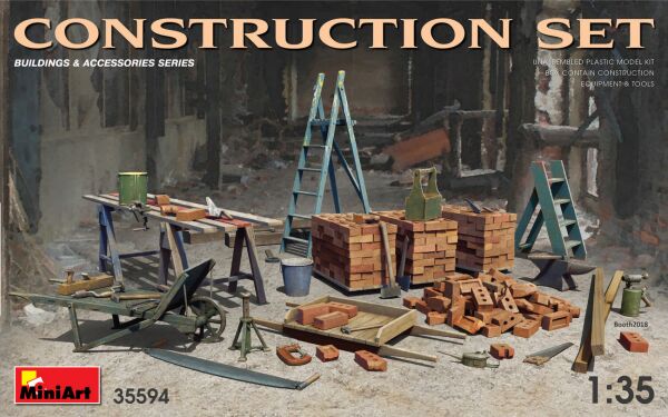 Construction set детальное изображение Аксессуары 1/35 Диорамы