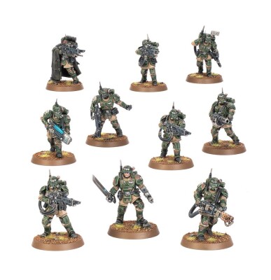 Ігровий набір Warhammer 40000 - ASTRA MILITARUM - KASRKIN детальное изображение Имперская Гвардия Армии Империума