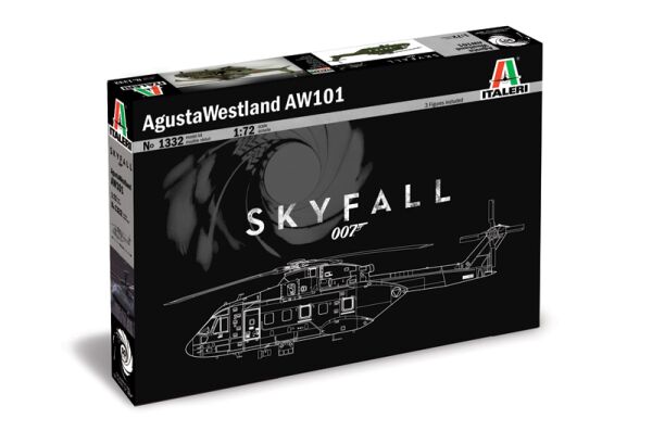 AgustaWestland AW - 101 'SKYFALL' 007 movie детальное изображение Вертолеты 1/72 Вертолеты
