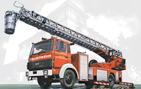 IVECO MAGIRUS DLK 26-12 Fire Ladder Truck детальное изображение Грузовики / прицепы Гражданская техника