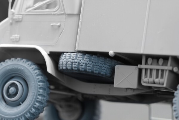 Набор колес (с деформацией) для Унимог 404 11.0 R20 от Revell, AK-Interactive, ICM ScaleX WM 35023S детальное изображение Колёса Афтермаркет
