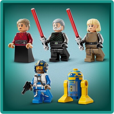 Конструктор LEGO Star Wars Винищувач Нової Республіки «E-Wing» проти Зоряного винищувача Шин Хаті 75364 детальное изображение Star Wars Lego