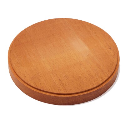Round wooden base with a diameter of 15 cm Gunze DB009 детальное изображение Разное Инструменты