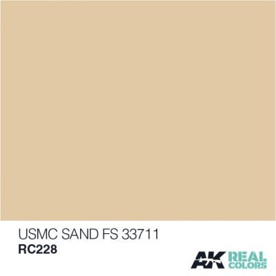 USMC Sand FS 33711 / Морская пехота США - песочный детальное изображение Real Colors Краски