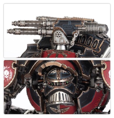 Ігровий набір Warhammer 40000 - HORUS HERESY: LEGIONS IMPERIALIS - MECHANICUM: WARLORD TITAN+QUAKE CANNON &amp; BEAM/EX детальное изображение Ересь Хоруса WARHAMMER 40,000