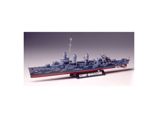 Scale model 1/350 US Destroyer DD445 Fletcher Tamiya 78012 детальное изображение Флот 1/350 Флот