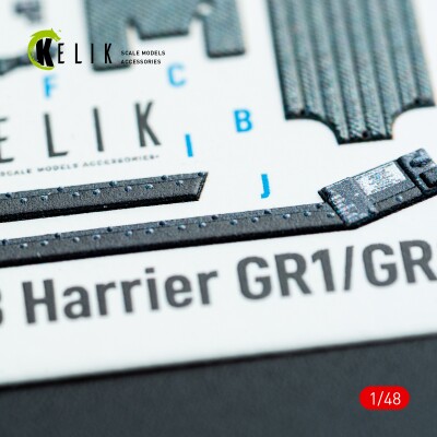McDonnell Duglas AV-8 B Harrier 3D декаль інтер'єр для комплекту Hasegawa 1/48 KELIK K48145 детальное изображение 3D Декали Афтермаркет