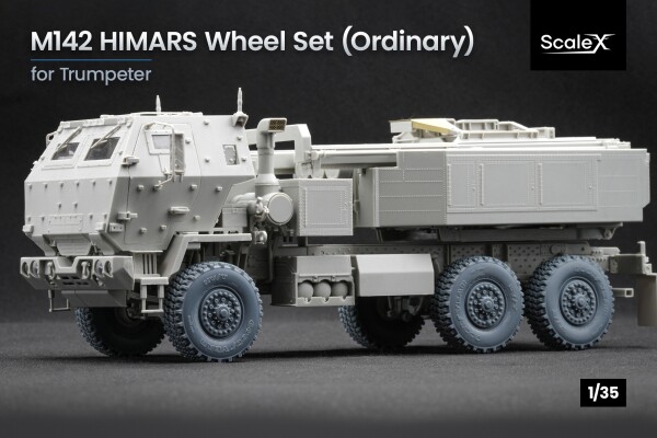 Набір коліс для HIMARS від Trumpeter ScaleX WM 35011 детальное изображение Колёса Афтермаркет