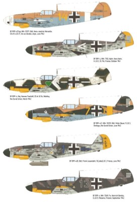 Збірна модель 1/72 Літак Messerschmitt Bf 109F-4 Profipack Edition Eduard 70155 детальное изображение Самолеты 1/72 Самолеты