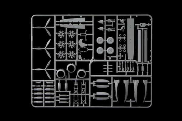 Сборная модель 1/72 Самолет CANT Z.1007bis Alcione Livery Italeri 1479 детальное изображение Самолеты 1/72 Самолеты
