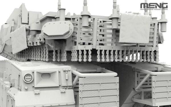 Збірна модель 1/72 Танк Merkava Mk.4M із системою активного захисту TROPHY Meng 72-006 детальное изображение Бронетехника 1/72 Бронетехника