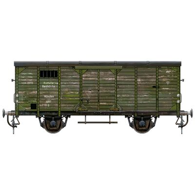 Збірна модель 1/35 німецький залізничний вагон G10 AK-interactive 35502 детальное изображение Железная дорога 1/35 Железная дорога