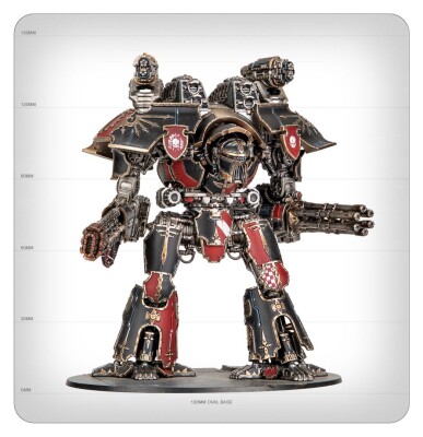 Ігровий набір Warhammer 40000 - HORUS HERESY: LEGIONS IMPERIALIS - MECHANICUM: WARLORD TITAN W/VOLKITE &amp; MACRO GAT детальное изображение Ересь Хоруса WARHAMMER 40,000