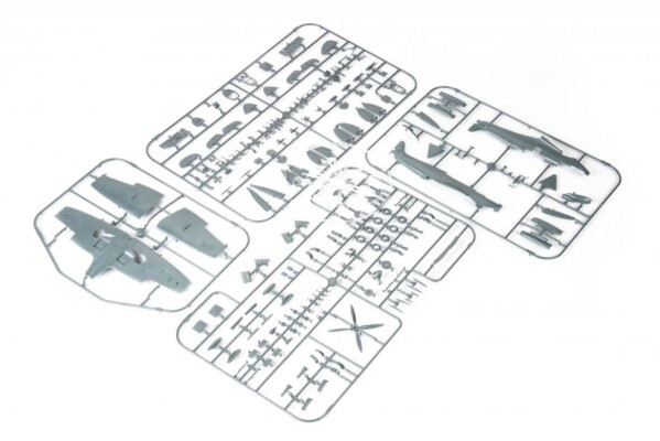 Scale model 1/48 Airplane Spitfire Mk.VIII Eduard 84154 детальное изображение Самолеты 1/48 Самолеты