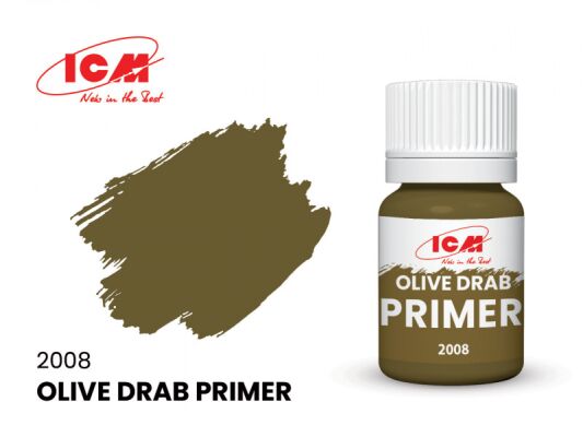 Primer Olive Drab / Грунт &quot;оливкого&quot; кольору детальное изображение Грунтовки Модельная химия