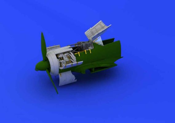 Fw 190A-8 engine &amp; fuselage guns детальное изображение Наборы деталировки Афтермаркет