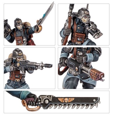 Игровой набор Warhammer 40000 - COMBAT PATROL - DEATH KORPS OF KRIEG детальное изображение Имперская Гвардия Армии Империума