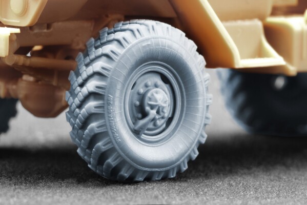 Набір коліс (з деформацією) для УРАЛ-4320 &quot;ОI-25&quot; від Hobby Boss та ICM ScaleX WM 72016S детальное изображение Колёса Афтермаркет