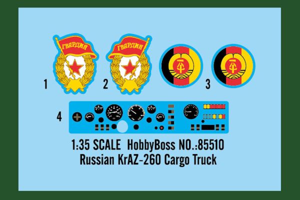 KrAZ-260 Cargo Truck  детальное изображение Автомобили 1/35 Автомобили