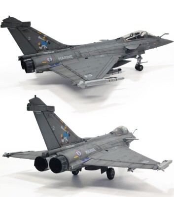 Scale model 1/48 Dassault Rafale M (French Navy) Academy 12368 детальное изображение Самолеты 1/48 Самолеты