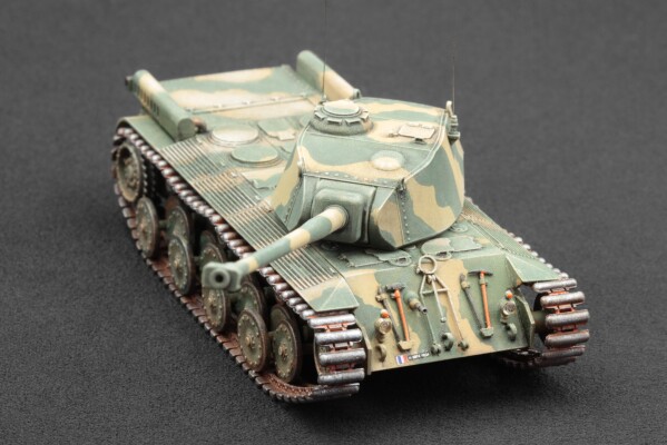 Збірна модель 1/72 Французький важкий танк FCM 50t ScaleX SM-72001 детальное изображение Бронетехника 1/72 Бронетехника
