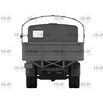 Сборная модель французского грузовика AHN2 детальное изображение Автомобили 1/35 Автомобили