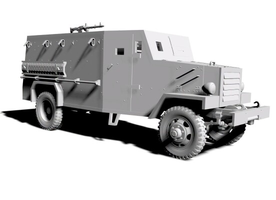 Збірна модель 1/72 Ізраїльська броньована вантажівка G-7117 («сендвіч») ACE 72609 детальное изображение Автомобили 1/72 Автомобили