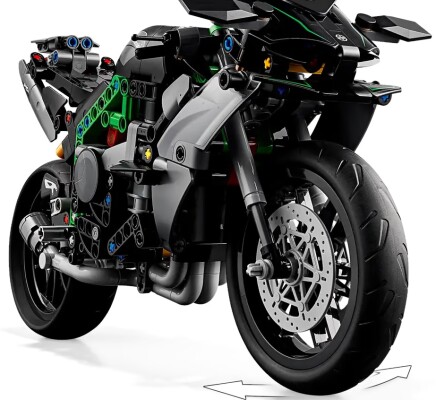 Constructor LEGO TECHNIC Motorcycle Kawasaki Ninja H2R 42170 детальное изображение Technic Lego