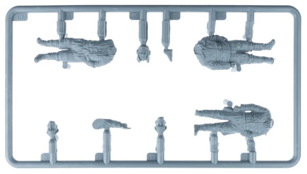 Збірна модель 1/48 Фігури Пілоти та командний штаб Люфтваффе MiniArt 49026 детальное изображение Фигуры 1/48 Фигуры