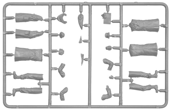 Сборная модель 1/35 Фигуры Британские офицеры времен Второй мировой войны - специальное издание детальное изображение Фигуры 1/35 Фигуры