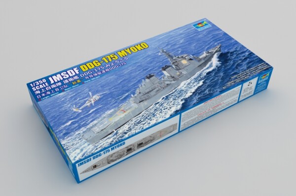 Збірна модель 1/350 Корабель JMSDF Ddg-175 Myoko Trumpeter 04534 детальное изображение Флот 1/350 Флот
