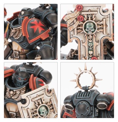 Ігровий набір Warhammer 40000 - COMBAT PATROL - BLACK TEMPLARS детальное изображение Чёрные Храмовники Космические Десантники