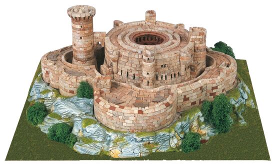 Ceramic constructor - Bellver castle (CASTELL DE BELLVER) детальное изображение Керамический конструктор  Конструкторы