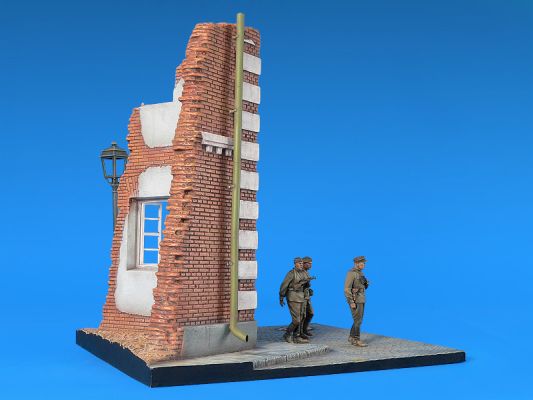 Infantry in the city детальное изображение Строения 1/35 Диорамы