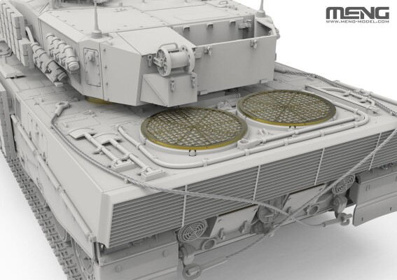 Збірна модель 1/35 Німецький основний бойовий танк Леопард 2A4 (Україна) Meng TS-058 детальное изображение Бронетехника 1/35 Бронетехника