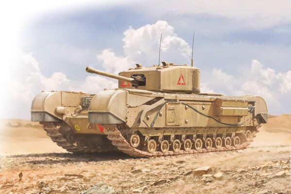 Збірна модель 1/72 Британський танк Черчіль Mk. III Italeri 7083 детальное изображение Бронетехника 1/72 Бронетехника