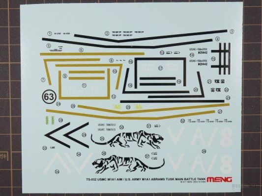 Основний бойовий танк США M1A1 Abrams Tusk детальное изображение Бронетехника 1/35 Бронетехника