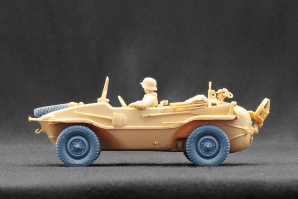 Набор колес (с деформацией) для Schwimmwagen Gelände v1 (5.25-16) для Italeri, Tamiya, AFV club детальное изображение Колёса Афтермаркет