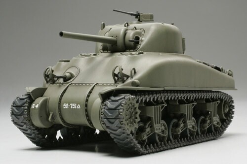 Збірна модель 1/48 Танк M4A1 Sherman Tamiya 32523 детальное изображение Бронетехника 1/48 Бронетехника